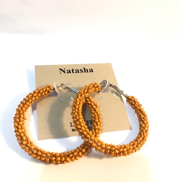 Natasha Couture Jewelry - NATASHA LEAD FREE HOOPS